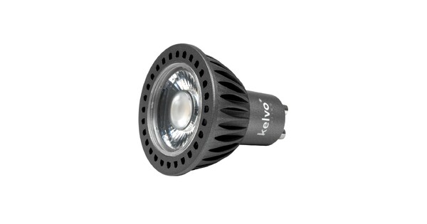 kelvo® KYRON DTW 36° KLV-103-0013 Σποτ GU10 MR16 LED 7W 770lm CRI (Ra) ≥ 90 36° AC 220-240V IP20 Θερμό Λευκό Dimmable με λειτουργία Dim-to-Warm 3000K→1800K - Bridgelux COB Chip - Γκρι Ανθρακί Ματ - Μ5 x Π5 x Υ5.7cm - 3 Χρόνια Εγγύηση