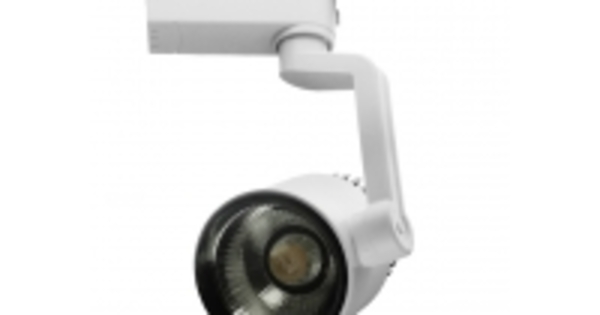 Globostar S-40022 Μονοφασικό Bridgelux COB LED Φωτιστικό Σποτ Ράγας 15W 230V 1800lm 24° Ψυχρό Λευκό 6000k