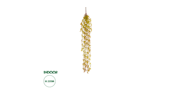 Artificial Garden HANGING EUCALYPTUS 20808 Τεχνητό Διακοσμητικό Κρεμαστό Φυτό Ευκάλυπτος Μ16 x Π9 x Υ105cm