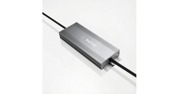 kelvo® SELAS KLV-107-0024 Τροφοδοτικό/Μετασχηματιστής Class I PELV 150W 12.5A AC 220-240V σε DC 12V Αδιάβροχο IP67 - Γκρι Ανθρακί Ματ - Μ18.9 x Π6.5 x Υ2.2cm - 5 Χρόνια Εγγύηση