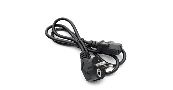 Ρευματολήπτης PC IEC-320-C13 3 Pin Μήκος 110cm Schuko EU Plug High Quality  51193
