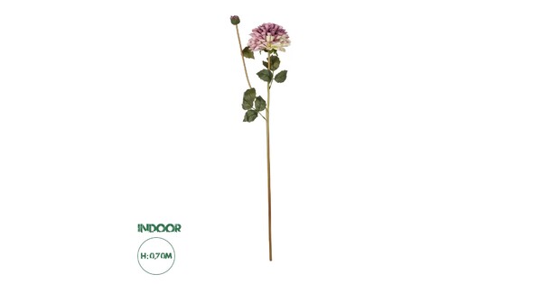 Artificial Garden PURPLE CHRYSANTHEMUM BRANCH 21322 Τεχνητό Διακοσμητικό Μωβ Κλαδί Χρυσάνθεμο Y70cm