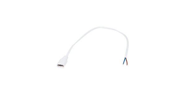 HEXON GLB-101-0096 Σύνδεσμος Τροφοδοσίας AC 220-240V IP20 - Λευκό - Μ50 x Π2 x Υ1cm
