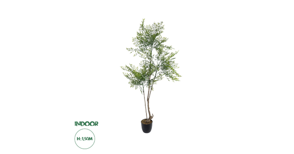 Artificial Garden GREEN NANDINA PLANT 20965 Διακοσμητικό Φυτό Πράσινη Ναντίνα Φ66 x Υ150cm