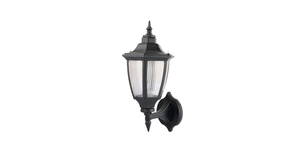 ENGLAND 202-0011 VINTAGE WALL LIGHT 1 X E27 IP44 - BLACK PLASTIC -  L20 X W20 X Υ30CM