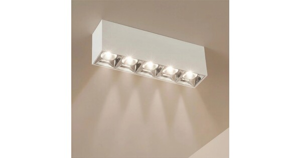 kelvo® LUMINAR KLV-101-0334 Φωτιστικό Downlight Σποτ LED 20W 2800lm 36° AC 220-240V IP20 Φυσικό Λευκό 4500K - Osram SMD Chip & TÜV SÜD Driver - Λευκό Ματ - Μ19.5 x Π4.2 x Υ6.6cm - 5 Χρόνια Εγγύηση