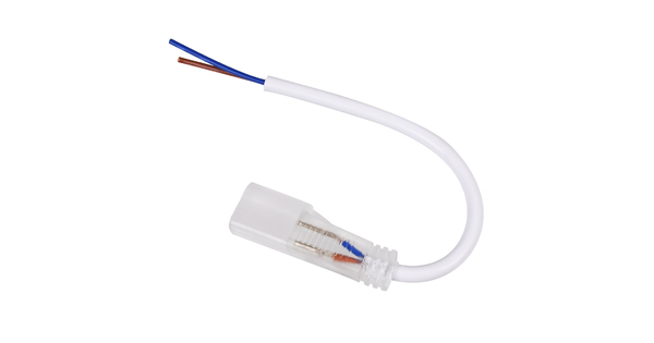 70613 Καλώδιο Τροφοδοσίας για OVALE 120° Degree Neon Flex LED 24V 2 Pin Αδιάβροχο IP68