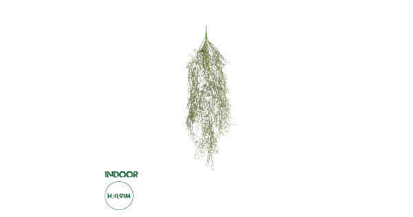 Artificial Garden HANGING AIR GRASS 20818 Τεχνητό Διακοσμητικό Κρεμαστό Φυτό Air Grass Μ22 x Π10 x Υ91cm