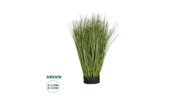 Artificial Garden GRASS BUSH 21172 Τεχνητό Διακοσμητικό Φυτό Θάμνος Γρασίδι Μ30 x Π20 x Υ65cm