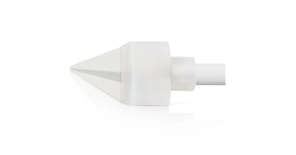 kelvo® NEONPRO KLV-101-0064 Γωνιακή Τάπα Σύνδεσης Τροφοδοσίας για Neon Flex Αδιάβροχο IP65 - Μ1.2 x Π1.4 x Υ1.4cm