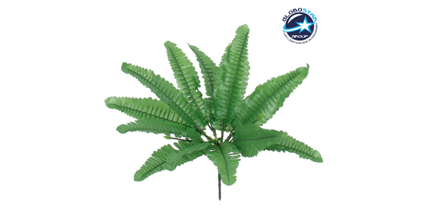 BOSTON FERN SMALL 78291 Τεχνητό Φυτό Φτέρη Βοστώνης Μικρή - Μπουκέτο Διακοσμητικών Φυτών - Κλαδιών με Φύλλωμα Πράσινο Υ30cm