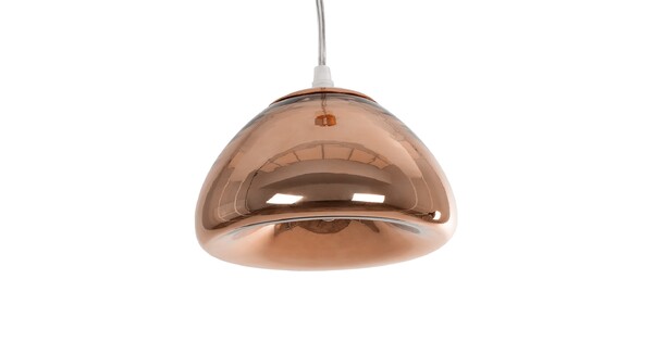 CRISTIN 999-0038 Μοντέρνο Κρεμαστό Φωτιστικό Οροφής με Ντουί 1 x G4 AC 220-240V IP20 - Χάλκινο - Μ18 x Π18 x Υ13cm