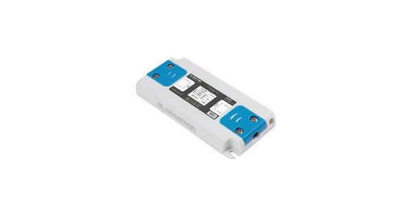 PLUX GLB-107-0009 Τροφοδοτικό/Μετασχηματιστής Class II SELV 12W 1A AC 220-240V σε DC 12V IP20 - Λευκό Ματ - Μ9.9 x Π4.6 x Υ1.1cm - 3 Χρόνια Εγγύηση