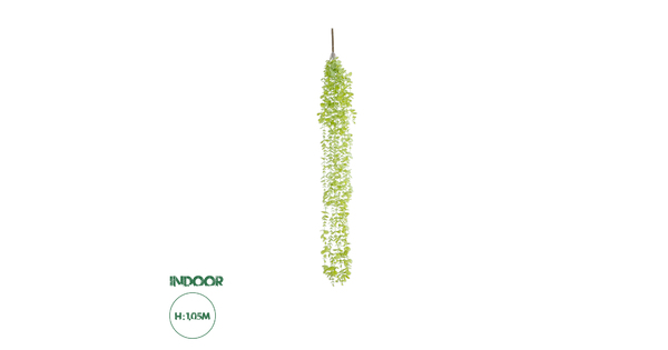 Artificial Garden HANGING EUCALYPTUS 20811 Τεχνητό Διακοσμητικό Κρεμαστό Φυτό Ευκάλυπτος Μ16 x Π9 x Υ105cm