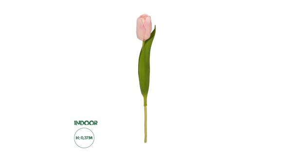 Artificial Garden PINK TULIP BRANCH 21200 Τεχνητό Διακοσμητικό Κλαδί Ροζ Τουλίπα Y37cm