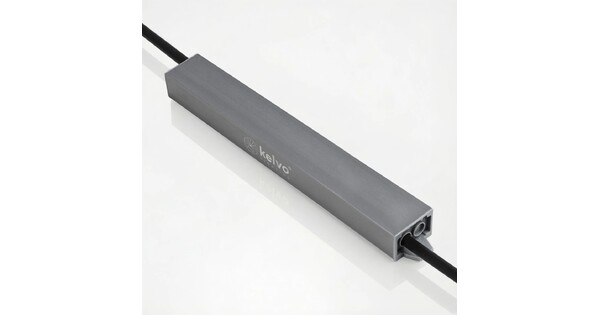 kelvo® SELAS KLV-107-0030 Τροφοδοτικό/Μετασχηματιστής Class II SELV 36W 1.5A AC 220-240V σε DC 24V Αδιάβροχο IP67 - Γκρι Ανθρακί Ματ - Μ22 x Π3 x Υ2cm - 5 Χρόνια Εγγύηση