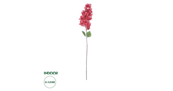 Artificial Garden BOUGAUVILLEA BRANCH 20658 Τεχνητό Διακοσμητικό Κλαδί Μπουκανβίλιας Φουξ Y80cm