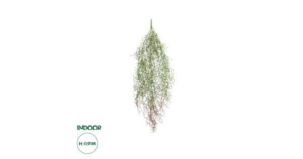 Artificial Garden HANGING AIR GRASS 20817 Τεχνητό Διακοσμητικό Κρεμαστό Φυτό Air Grass Μ22 x Π10 x Υ91cm