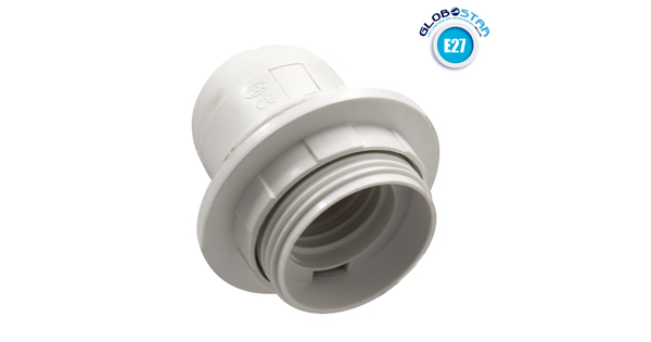 ΣΕΤ Ντουί E27 με Ροδέλα Πλαστικό Λευκό DIY  78960