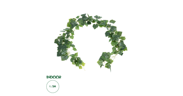 Artificial Garden BALTIC IVY GARLAND 21147 Τεχνητή Διακοσμητική Γυρλάντα Βαλτικής Φ20 x Υ200cm Σετ 2 τεμαχίων