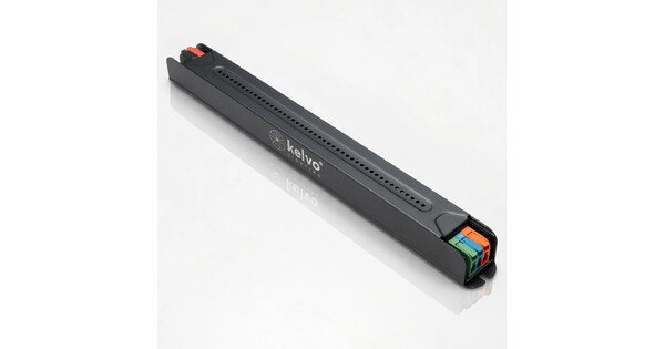 kelvo® PULSE KLV-107-0005 Ultra Slim Τροφοδοτικό/Μετασχηματιστής Class I PELV 200W 8.3A AC 220-240V σε DC 24V IP20 - Γκρι Ανθρακί Ματ - Μ28 x Π2.6 x Υ2.4cm - 5 Χρόνια Εγγύηση