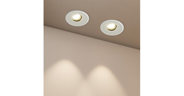 kelvo® ASYMMETRICAL KLV-101-0133 Χωνευτό Downlight Σποτ LED 7W 875lm 15°x30° AC 220-240V IP20 Φυσικό Λευκό 4500K - Bridgelux COB Chip & TÜV SÜD Driver - Λευκό Ματ - Μ8.3 x Π8.3 x Υ8.16cm / Q7.3cm - 5 Χρόνια Εγγύηση