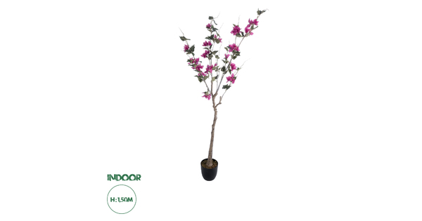 Artificial Garden BOUGAUVILLEA 20675 Τεχνητό Διακοσμητικό Φυτό με Ανθη Μπουκανβίλιας Φουξ Υ150cm