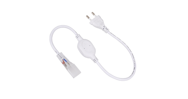 70612 Μεταλλάκτης Τροφοδοσίας AC/DC 230V Αδιάβροχος IP68 για OVALE 120° Degree Neon Flex LED DC 230V 2 Pin Max 1500W - Έως 100 Μέτρα