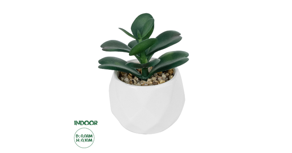 Artificial Garden SUCCULENT KALANCHOE POTTED PLANT 20994 Διακοσμητικό Φυτό Καλαχόη  Φ8 x Υ10cm