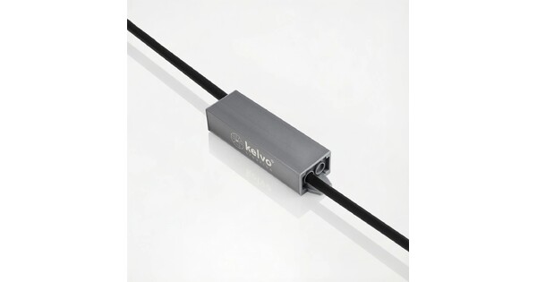 kelvo® SELAS KLV-107-0018 Τροφοδοτικό/Μετασχηματιστής Class II SELV 15W 1.25A AC 220-240V σε DC 12V Αδιάβροχο IP67 - Γκρι Ανθρακί Ματ - Μ11 x Π3 x Υ2cm - 5 Χρόνια Εγγύηση