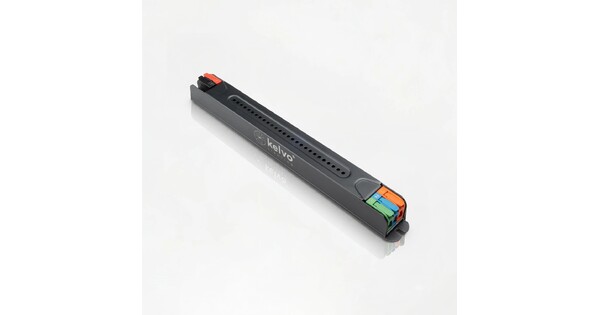kelvo® PULSE KLV-107-0001 Ultra Slim Τροφοδοτικό/Μετασχηματιστής Class I PELV 48W 2A AC 220-240V σε DC 24V IP20 - Γκρι Ανθρακί Ματ - Μ20.1 x Π1.9 x Υ2cm - 5 Χρόνια Εγγύηση
