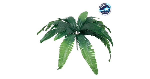 BOSTON FERN BIG 78292 Τεχνητό Φυτό Φτέρη Βοστώνης Μεγάλη - Μπουκέτο Διακοσμητικών Φυτών - Κλαδιών με Φύλλωμα Πράσινο Υ52cm