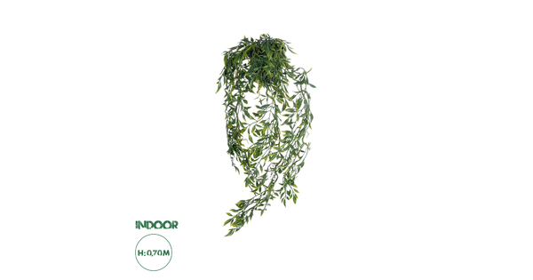 Artificial Garden HANGING GRAPE VINE 20867 Τεχνητό Κρεμαστό Διακοσμητικό Φυτό Αμπελιού Φ20 x Y70cm