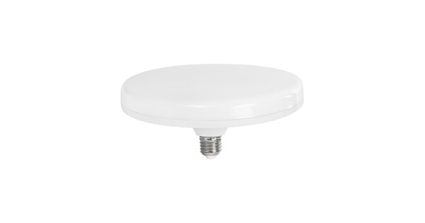 60072 Λάμπα LED E27 UFO F220 32W 230V 3200lm 180° AC 220-240V IP20 Ψυχρό Λευκό 6000K - Μ22 x Π22 x Υ7cm - 3 Χρόνια Εγγύηση