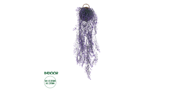 Artificial Garden GOLDEN BELL WILLOW 3 HANGING PLANT 20631 Κρεμαστό Τεχνητό Διακοσμητικό Φυτό Ιτίας  Y110cm