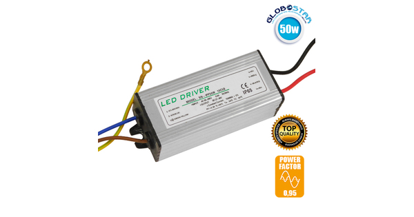Μετασχηματιστής Προβολέα LED 50W IN 230V OUT 1500mA DC 0.95PF  47855