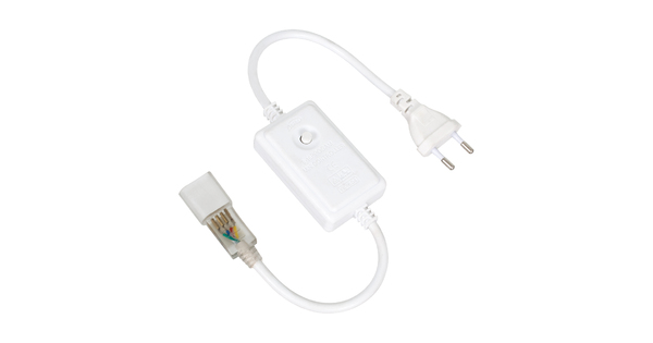 70624 RGB Controller - Μεταλλάκτης Τροφοδοσίας AC/DC 230V IP66 για OVALE 120° Degree Neon Flex LED RGB 4 Pin Max 400W - Έως 20 Μέτρα