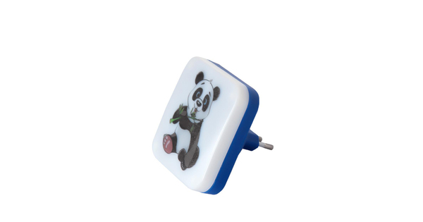 KIDDO 202-0007 Παιδικό Φωτιστικό Νυκτός LED 1W 95lm 360° AC220-240V IP20 Ψυχρό Λευκό 6000K - Μ5.5 x Π5.5 x Υ8cm - 2 Χρόνια Εγγύηση