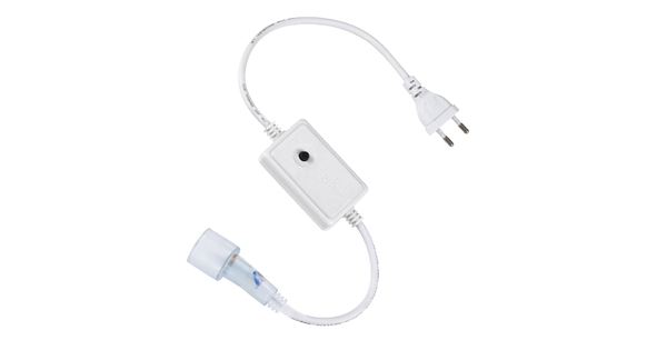 70644 RGB Controller - Μεταλλάκτης Τροφοδοσίας AC/DC 230V IP20 για TUBE 360° Degree Neon Flex LED RGB 4 Pin Max 300W - Έως 20 Μέτρα