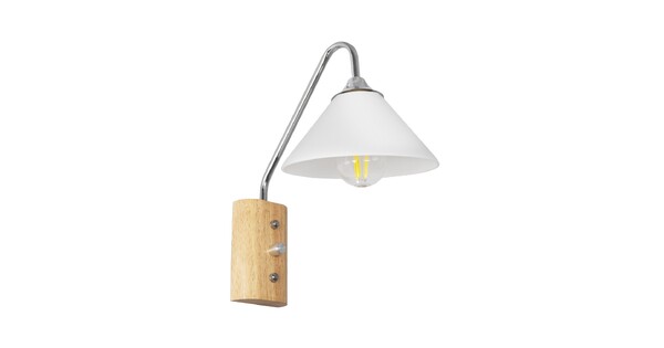 ALESSIA 999-0179 Μοντέρνο Φωτιστικό Τοίχου - Απλίκα με Ντουί 1 x E27 AC 220-240V IP20 - Μπεζ & Ασημί - Μ18 x Π26 x Υ29cm