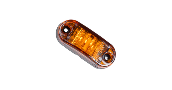 79908 Πλευρικά Φώτα Όγκου Φορτηγών LED 2xSMD2835 DC 10-30V 2W 134lm IP66 Πορτοκαλί - Μ6.5 x W3 x H1.8cm