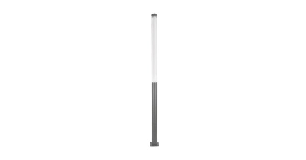 AXOR GLB-103-0015 Φωτιστικό Urban Πλατείας/Πάρκου LED 50W 4500lm 360° AC 220-240V Αδιάβροχο IP65 Θερμό Λευκό 2700K - Sanan SMD Chip - Γκρι Ανθρακί Ματ - Μ20 x Π20 x Υ300cm - 3 Χρόνια Εγγύηση