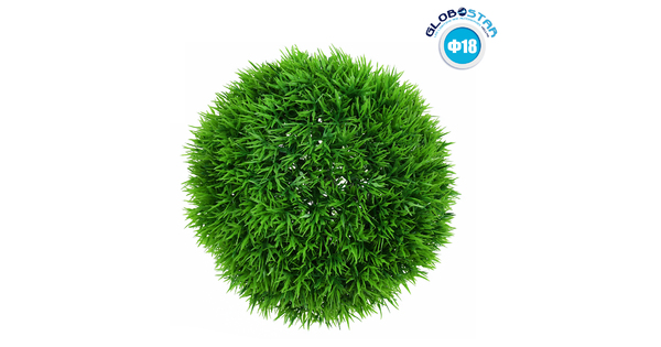 78507 Artificial - Συνθετικό Τεχνητό Διακοσμητικό Φυτό Θάμνος Γρασίδι Πράσινο Φ18cm