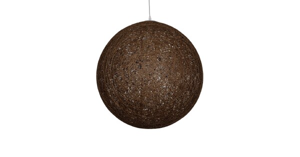 OCEANA 999-0156 Boho Κρεμαστό Φωτιστικό Οροφής με Ντουί 1 x E27 AC 220-240V IP20 - Καφέ - Μ60 x Π60 x Υ60cm