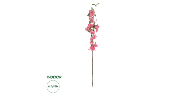 Artificial Garden BOUGANVILLEA BRANCH  20653 Τεχνητό Διακοσμητικό Κλαδί Βουκαμβίλιας Y79cm