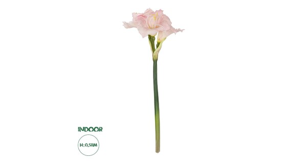 Artificial Garden PINK KAFFIR LILY BRANCH 21390 Τεχνητό Διακοσμητικό Κλαδί Ροζ Κρίνο Y58cm