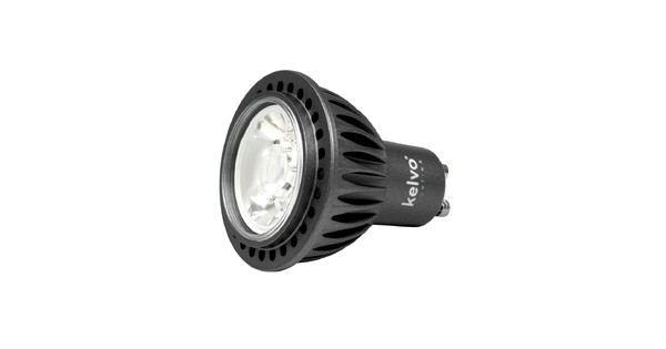 kelvo® KYRON 3° KLV-103-0002 Σποτ GU10 MR16 LED 3W 330lm CRI (Ra) ≥ 90 3° AC 220-240V IP20 Θερμό Λευκό 2700K Dimmable - CREE XPE Chip - Γκρι Ανθρακί Ματ - Μ5 x Π5 x Υ6cm - 3 Χρόνια Εγγύηση