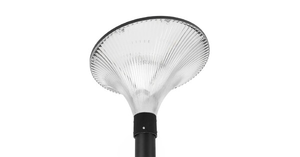 TOPIS GLB-103-0020 Φωτιστικό Κεφαλής Post Top Πλατείας/Πάρκου/Κήπου LED 50W 4500lm 360° AC 220-240V Αδιάβροχο IP65 Θερμό Λευκό 2700K - Sanan SMD Chip - Μαύρο Ματ - Μ50 x Π50 x Υ39cm - 3 Χρόνια Εγγύηση