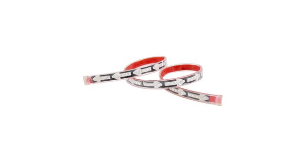 81732 Car Backlit LED Strip Εύκαμπτη Ταινία 100cm Σήμανσης DRL Αυτοκινήτου 5 Προγραμμάτα Φωτισμού LED SMD 5050 7.6W DC 9-30V Αδιάβροχη IP65 RGB - 2 Χρόνια Εγγύηση