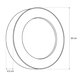 LINEART GLB-103-0038 Φωτιστικό Τοίχου / Απλίκα LED 18W 1620lm 120° AC 220-240V Αδιάβροχο IP65 Θερμό Λευκό 2700K - Sanan SMD Chip - Μαύρο Ματ - Μ20 x Π4.5 x Υ20cm - 3 Χρόνια Εγγύηση - 5